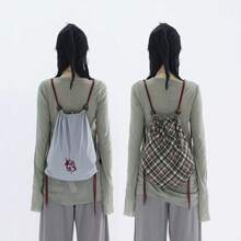 Multipurpose Small Backpack - 灰色 - 查看 2