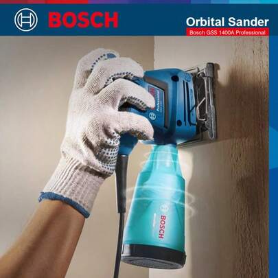 bosch جهاز تلميع كهربائي محمول من بوش بقوة 180 واط، بسرعة قصوى 12,000 لفة في الدقيقة، يتضمن 3 أوراق تجليخ، نظام فعال لتجميع الغبار، مناسب للخشب والتلميع السطحي. (الطقم يشمل محول قابس الاتحاد الأوروبي، يجب استخدامه مع المحول)