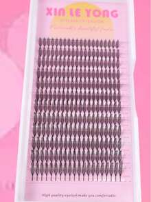 懒人向日葵假睫毛！女团同款240片卡通翅膀C型卷翘假睫毛，柔软扇形设计，自然浓密，易于粘贴。 - 查看 7