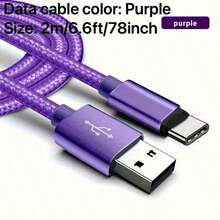 Fast Charging Without Waiting! Braided Wear-Resistant Data Cable, Compatible With Multiple Devices Without Pop Ups, Super Stable Charging, Portable And Easy To Store! Charging And Transmission Two In One Data Cable, Fast Charging For Portable Use Without Burden Or Overheating Of The Data Cable, Stable Charging For Peace Of Mind - View 18
