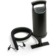 Kayak, Man Inflatable Canoe With Aluminum Oars And Hand Pump - Green/Blue - View 8