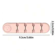 1 chiếc kẹp giữ dây cáp USB để bàn, màu đen, chất liệu silicon, kẹp cố định dây cáp để bàn, quản lý dây cáp mạng gắn tường, bộ sắp xếp dây cáp, thích hợp cho dây cáp sạc USB để bàn, dây nguồn bàn cạnh giường ngủ, dây cáp chuột, v.v. - Nhiều màu - Xem 5