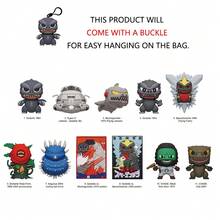1Pc Toho  Officially Licensed Blind Box 3D Figurine Bag Clip Charms Blind Bag Anime Figure Keychain Anime Collector Kering Backpack Decor - Multicolor - View 5