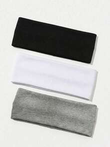 Conjunto de 6 Elásticos de Cabelo Cinza Femininos, Faixas de Cabelo Versáteis e Modernas de Alta Qualidade, Ideais para Uso Diário, Yoga, Fitness e Acessórios de Praia para o Verão. - Conjunto multicolorido de 6 peças - Ver 10