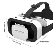 VR Headset Compatible With IPhone Or Android, Virtual Reality VR 3D Glasses Headset For 4.7-6.5 Inch Smartphones, Suitable For Mobile Gaming And Movies, Adjustable Lightweight Universal VR Glasses - View 5