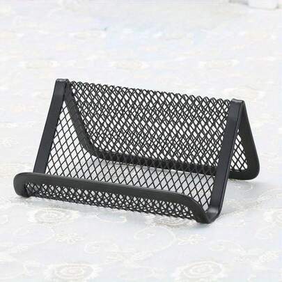 1 hộp đựng danh thiếp, giá đỡ điện thoại để bàn nằm ngang, hộp trưng bày danh thiếp.