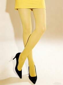 1 đôi quần tất nữ thời trang cổ điển, phiên bản màu hiếm, giúp thon gọn, thoải mái và thời trang, gợi cảm và độc đáo, phù hợp cho mặc hàng ngày, đi làm và đi chơi. - Nhiều màu - Xem 11