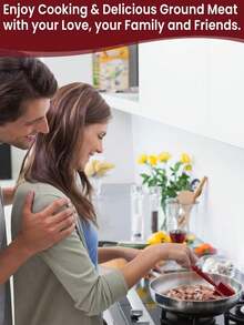 1 件装切肉器、绞肉机、耐热切丝器，适用于汉堡肉、牛肉末、牛肉馅等，高品质肉类捣碎器和绞肉机，可用于制作汉堡、牛肉、火鸡肉等。 - 黑色 - 查看 11