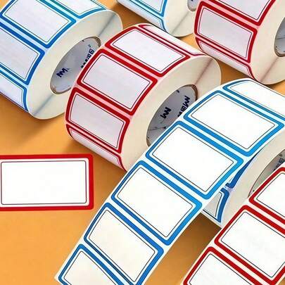 1000 nhãn dán chống thấm nước và dầu mỡ - Thích hợp cho tủ lạnh, tủ đông, phòng bảo quản thực phẩm và sắp xếp nhà bếp - Hoàn hảo cho hộp đựng thực phẩm, lọ, chuẩn bị bữa ăn, nhãn dán (1000 cái), nhãn bảo quản thực phẩm, thiết kế tối giản, chất liệu chống dầu, phù hợp cho các hộ gia đình bận rộn, nhãn dán cảm ơn, nhãn dán sinh nhật, nhãn quà tặng, nhãn dán