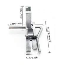 1pc P803 Adjustable Sewing Machine Presser Foot With Guide, Industrial Computer Flat Lockstitch Machine Edge Stitching Foot - P803 Presser Foot 1 - View 8