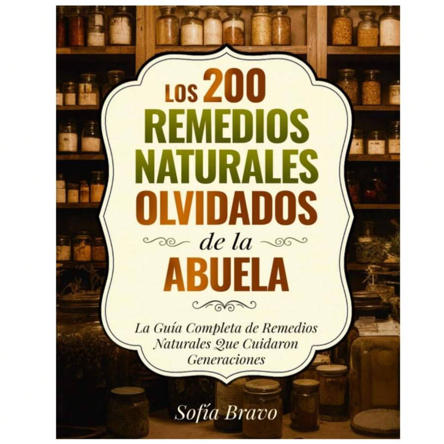 200 Forgotten Natural Remedies Of Grandma: The Ultimate Guide To Holistic Cures -Spanish Version - Rectangle - View 1