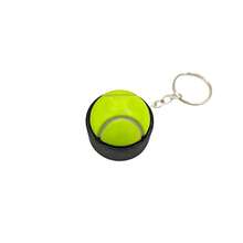 1个3D打印创意弹出球钥匙扣，迷你弹出球钥匙扣，篮球、足球、棒球、网球、高尔夫、排球图案可选，便携式日常减压办公趣味生日礼物减压玩具 - 球類 - 查看 9