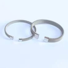 1条不锈钢编织经典百搭不褪色手链，男士礼物，明星同款 - 不銹鋼編織手鐲 - 查看 3