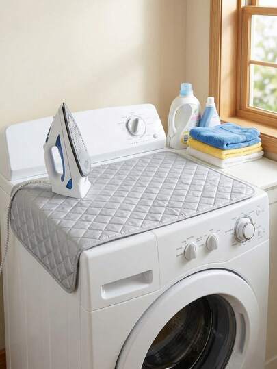 Portable Tabletop Ironing Pad, Foldable Ironing Mat Suitable For Desk And Travel, Practical Accessory With Storage Bag, Organizer, And Pouch