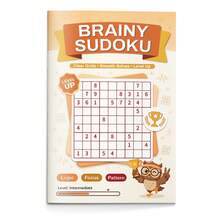 Sổ tay luyện viết câu đố số, vở ghi chép luyện tập logic Sudoku với các trang thử thách từ cơ bản đến nâng cao dành cho việc học tập tại lớp và tại nhà. - Nhật ký viết trò chơi ghép số - Xem 11