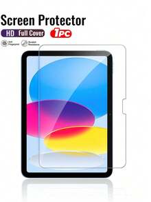 BOLLYMORE High-Definition Tempered Glass Screen Protector, Compatible With Ipad, Ideal Gift For Birthday, Family, And Friends. This Screen Protector And Other Accessories Are Waterproof, Shockproof, Anti-Fall, Anti-Scratch, And Anti-Fingerprint, With Full Coverage Design. Premium - Clear - View 1