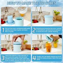 1/2pcs 3D Upgraded Silicone Ice Cube Tray, Silicone Ice Mold, Suitable For Home DIY Ice Bucket, Ice Maker Box, Refrigerator Ice Maker, With Lid, Easy To Demold, Suitable For Drinks, Cocktails, Parties, Ice, Ice Tray, Ice Mould, 40-Grid Is Mini Size, Suitable For One Person Use, Recommend Buying 60-Grid Large Size, One Size Is 1pc 40-Grid (Random Color) - Multicolor - View 5