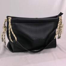 2026 New Bim Spain PU Shoulder Bag For Women, Embossed Crossbody Bag - màu đen - Xem 1