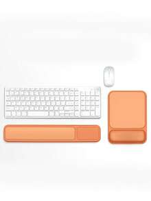 Miếng lót cổ tay cho chuột, bàn phím, miếng lót cổ tay công thái học bằng silicon, miếng lót chuột máy tính bằng mút hoạt tính. - Xem 22