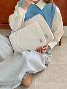 Minimalist Laptop Bag, Compatible With IPad 10/11 Inches And 13/14 Inches,Tablet Sleeve, Laptop Handbag - View 9