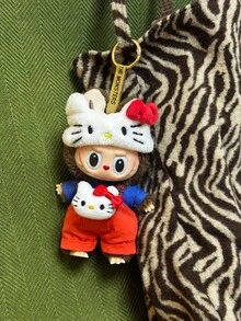 1pc POP MART Dimoo Blind Box Figurine Charm, Cute Cartoon Character Hanging Decor, Christmas Gift, Home Decoration - Multicolor - View 7