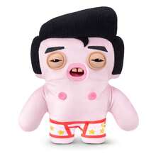 ZURU出品的Fuggler Fugg Stars 9英寸毛绒玩具——滑稽丑陋的怪物毛绒玩具，拥有类似人类的牙齿，适合儿童、青少年、成人和毛绒玩具爱好者收藏。 - 彩色 - 查看 13