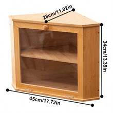 Corner Bread Bin Box For Kitchen Countertop Bread Storage Container For Bread - View 2