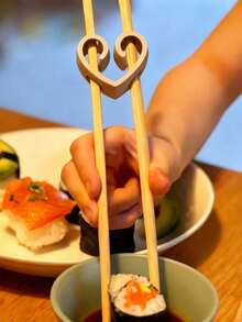 Plastic Chopstick Holder, Solid Color Reusable Chopstick Assist Device, Suitable For Beginners Training, Fits All Ages, Reusable Kitchen Accessory, Helps Master Chopstick Skills, Tableware And Dining - View 2