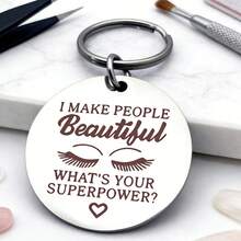 送给妈妈和奶奶的独特母亲节、情人节、感恩节礼物——不锈钢钥匙扣 - 銀色 - 查看 3