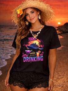 Camisetas de mujer - Negro - Ver 4