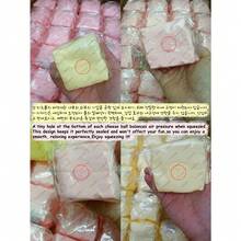 1pc Squishies Toys, Cheese Squishy Toys With Slow Rising Food Squishies Style, Cheese Shaped Cube Block Squeeze Toy, Soft Squishy Finger Squeeze Toy Stress Ball, Stress Relief Toy Gift - Multicolor - View 6