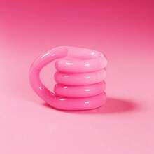 Thermal Sensitive Fidget Ring, Infinite Twist Sensory Toy For Adults & Teens, Office Stress Reliever - 2 - 查看 3