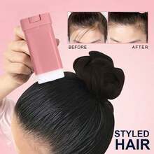 2PCS Hair Wax Stick, Hair Slick Back Stick For Women And Kids, Anti-Frizz And Fly Away Hair Tamer, Hair Finishing Slick Stick For Flyaways, All Day Hold Styling Product For Smoothing Hair Strands - Pink - View 5