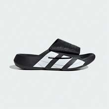 Adidas Dép lê thể thao và thường ngày LIGHTBLAZE SLIDESP dành cho nam và nữ - Đen và trắng - Xem 1