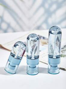 2 chai xịt thơm mini - Chai xịt tóc phun sương siêu mịn 360° kèm bơm xịt nước hoa, chai trong suốt có thể tái sử dụng, nhỏ gọn và tiện lợi. - Màu xanh nhạt - Xem 8