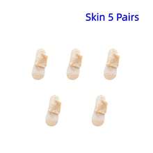 1/5 Pairs Women's Mesh Breathable Lace Spring Summer Short Socks - Black - View 8