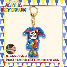 Llaveros TADC, llavero, mercancía para fans de anime, Ragatha, Jax, Zooble, Kinger, Gangle Llaveros, llaveros de dibujos animados y anime, llaveros coleccionables, adornos para bolsos, accesorios para automóviles, regalos para fiestas, regalos de cumpleaños - Multicolor - Ver 5