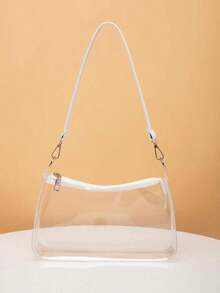 Clear Bag, Stadium Approved 12 X 12 X 6 Clear Transparent Purse Bag For Concerts Sports Events Festivals, Waterproof, Sandproof Transparent Bag, Beach Sports Picnic Snacks Clear Purse For Women - Clear - 查看 2