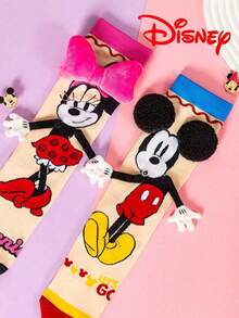 Disney Vớ 3D dễ thương, vớ cao đến đầu gối cho trẻ em dịp Giáng sinh, vớ cao đến đầu gối thời trang cho trẻ em dự tiệc, quà tặng chất lượng cao. Mùa tựu trường, thú vị và thời trang cho các fan nhí, quà tặng Giáng sinh cho gia đình, vớ cầm tay. - Nhiều màu - Xem 3