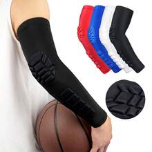 1pc Unisex Elbow Support Brace, Compression Arm Sleeve Suitable For Volleyball, Basketball, Baseball, Football Sports - Multicolor - View 2