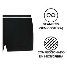 LUPO Lobinha Seamless Boxer Briefs 18720 - Negro - Ver 2