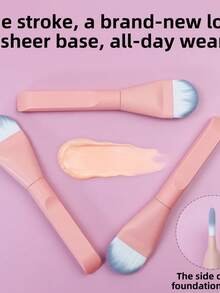 1 cọ tán kem nền đa năng hình lưỡi, dễ dàng tạo lớp nền trang điểm hoàn hảo và chăm sóc da mặt bằng mặt nạ, cọ tán kem nền siêu mịn, cọ tạo khối tròn, cọ tạo khối phẳng, cọ đa năng. Cần thiết cho quy trình làm đẹp, cọ hình lưỡi, thiết kế tạo khối phẳng, cọ chất lượng cao, dành cho chuyên gia trang điểm, người đam mê làm đẹp. - Nhiều màu - Xem 6