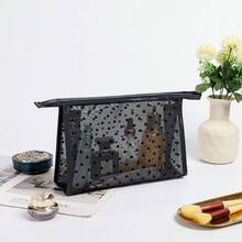 Túi lưới nylon xách tay, túi lót lưới, túi đựng mỹ phẩm, gối du lịch, túi đựng cọ trang điểm, túi giặt và bảo quản. - Nhiều màu - Xem 3
