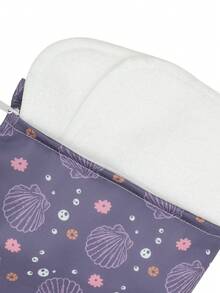 2pcs Cute & Fashionable Pattern Baby Diaper Wet Dry Bag/Storage Bag, Suitable For Baby Shower, Home Decor And Gifts - Multicolor - View 12