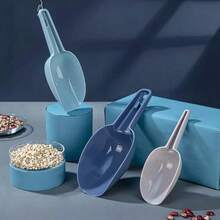 Set Of 3 Ice Scoop, Plastic Kitchen Ice Scoop For Canisters Or Ice Maker, Food Scoops For Canisters, Freezer, Flour, Dry Foods, Coffee Beans,  Corn, Pet Dog Cat Food (Mix I) - 1 - View 5