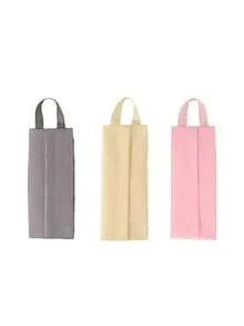 Sac organisateur de voyage avec poignée, sac de rangement portable pour sous-vêtements et chaussettes unisexe, cubes de rangement étanches pour bagages, sac organisateur de lingerie multifonction compressé, convient pour valise, voyage essentiel, vacances à la plage, rentrée scolaire - Multicolore - Voir 15