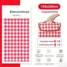 1PC Picnic Mat Spring,Summer, And AutumnOuting Camping Supplies Waterproof Moisture-Proof Outdoor Portable Storage Suitable For Beach Grassland - Multicolor - View 7
