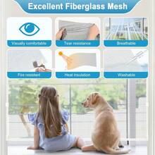 Easy-To-Install Self-Adhesive Window Screen Kit, No Drilling Required. Made Of Fine Dense Mesh With Excellent Anti-Mosquito Performance, This Household Screen Net Effectively Blocks Mosquitoes, Flies, Wasps, Spiders And All Kinds Of Insects. - Multiple Styles - View 2