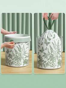 30/60/120 Pcs Of 10-Volume Bathroom Garbage Bags, Extra-Thick Garbage Baskets, Sturdy And Durable, Suitable For Homes, Offices, Bedrooms. Disposable Thin Garbage Bags, Small Bag Garbage Bags, Colorful Household And Outdoor Garbage Box Linings, Leak-Proof, Can Be Used In Cars, Offices, Pet Waste. Garbage Bags, Stain-Resistant And Labor-Saving, Multiple Colors, Suitable For Kitchens, Bathrooms, Households - A - 查看 8