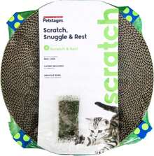 Catstages Scratch,Snuggle &Amp; Rest U2013 2u2011inu20111 Indoor Cat Scratcher &Amp; Elevated Cat Lounger,Catnip Included,(Pack Of 6) - Màu E - Xem 2